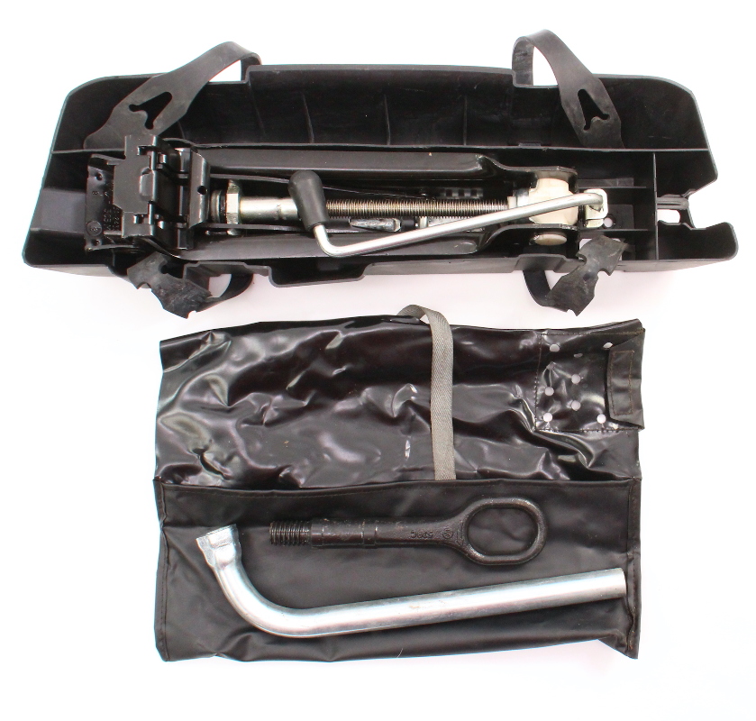 Spare Tire Trunk Tool Kit Jack Tools Lug Wrench 0510 VW Jetta MK5