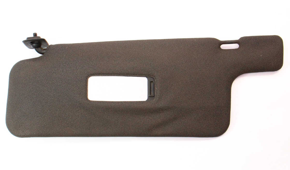 LH SunVisor Sun Visor 8592 VW Jetta Golf MK2 Black Genuine 191 857