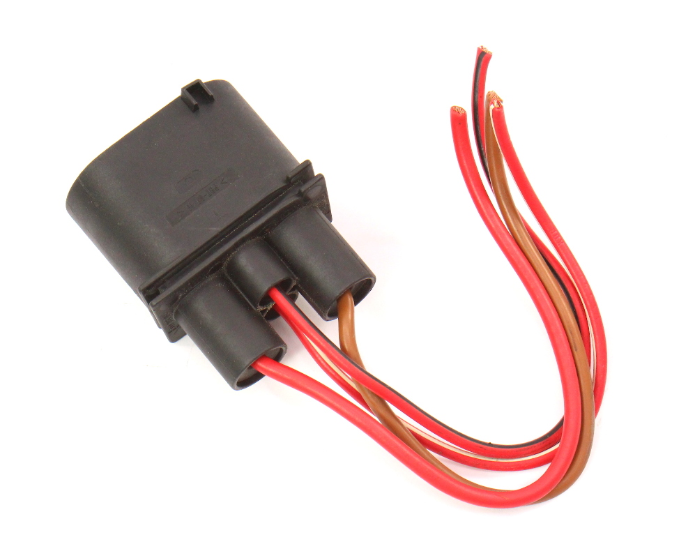 Cooling Fan Plug Pigtail VW Jetta Golf GTI Mk4 Beetle Genuine 1J0