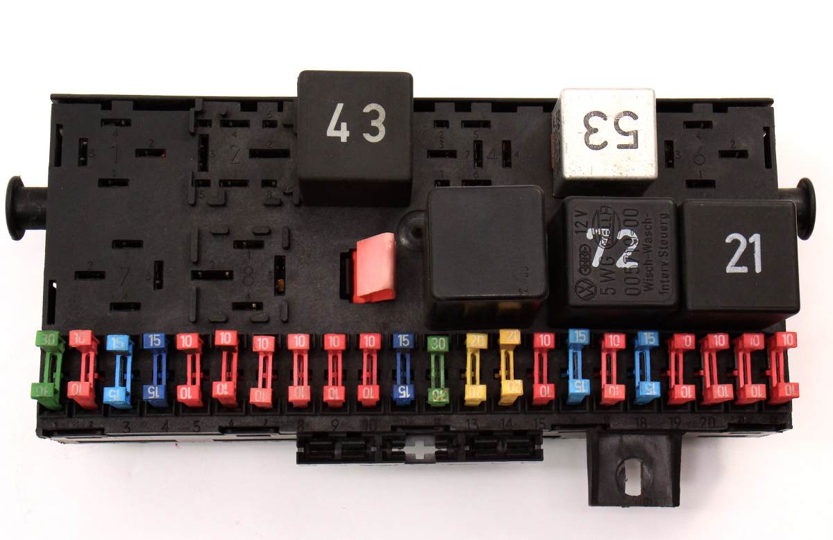 Fuse Box Panel Wiring Relays 8691 VW Vanagon T3 Westfalia 171 941