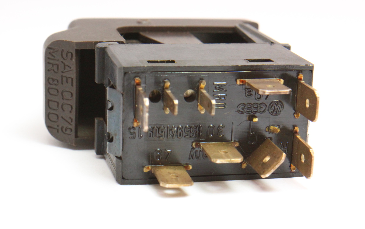 Hazard Switch 8187 Audi Coupe 857 941 509 B CarParts4Sale, Inc.