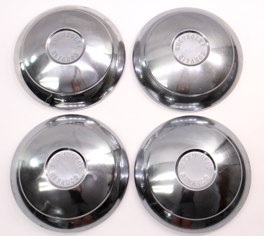1960 Chevrolet Corvair Monza Dish Hubcap Hub Cap Set CarParts4Sale, Inc.