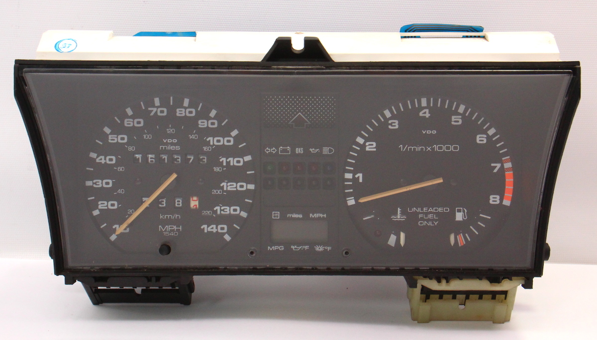 Gauge Cluster Speedometer Tach 8589 VW GTI GLI 16v MK2 MFA 140MPH 191