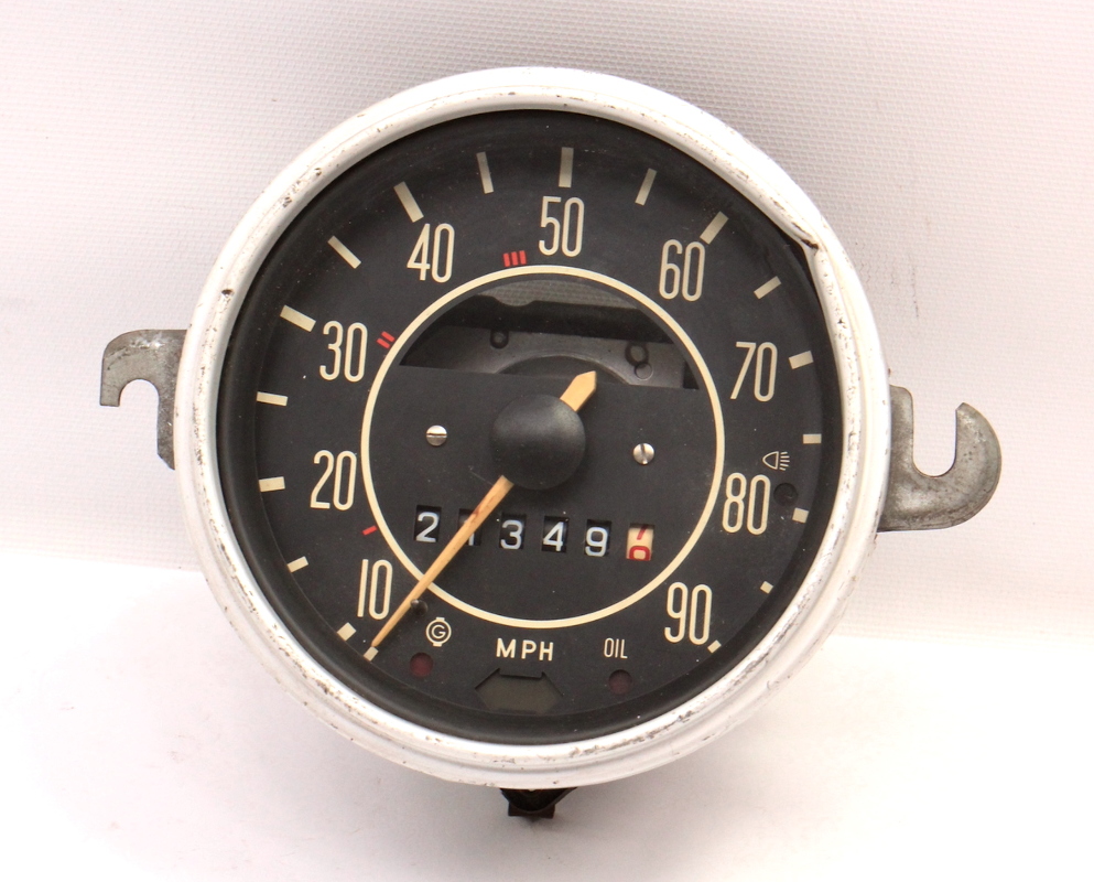 7071 VW Beetle Bug Speedometer Gauge Cluster Vintage Aircooled 113