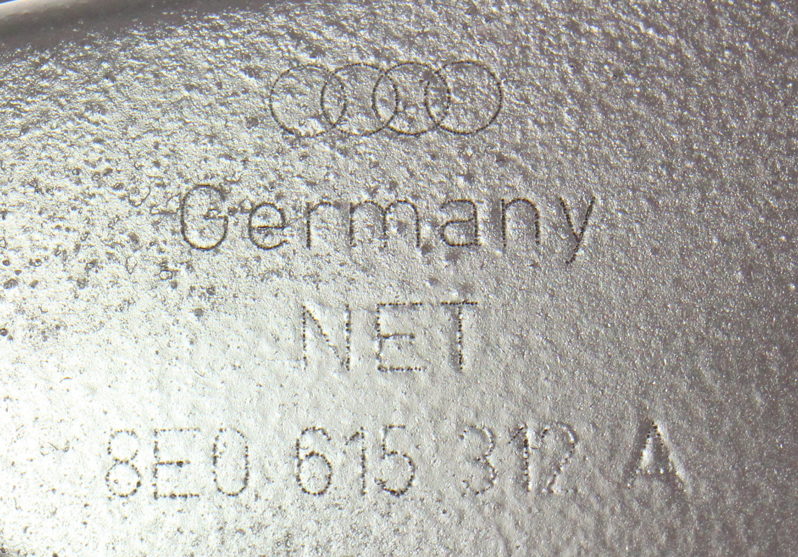 Front Brake Dust Shields Guard 0208 Audi A4 B6 B7 Genuine 8E0 615 311