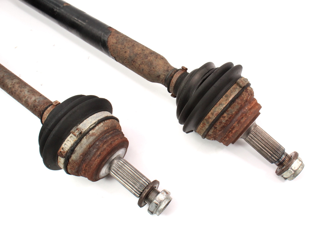 Set of Axle CV Half Drive Shaft Cores 7584 VW Jetta Rabbit Scirocco