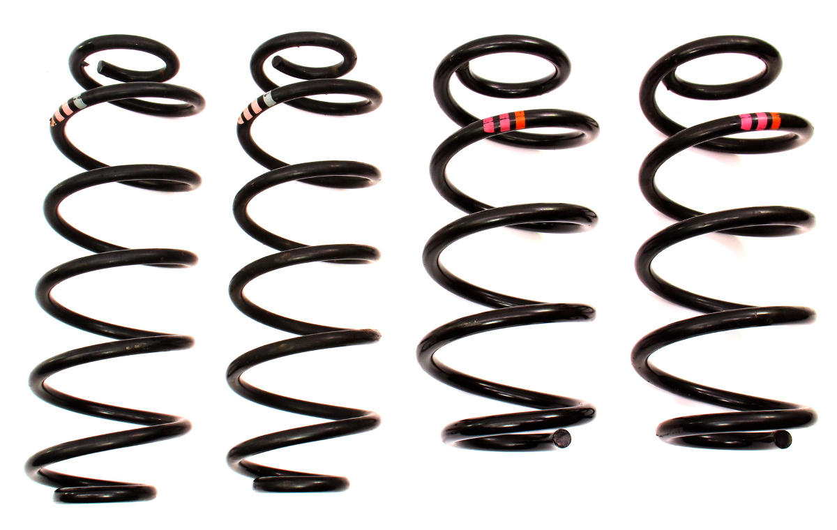 Suspension Coil Spring Set 0916 Audi A4 S4 A5 S5 B8 A6 S6 A7 Quattro