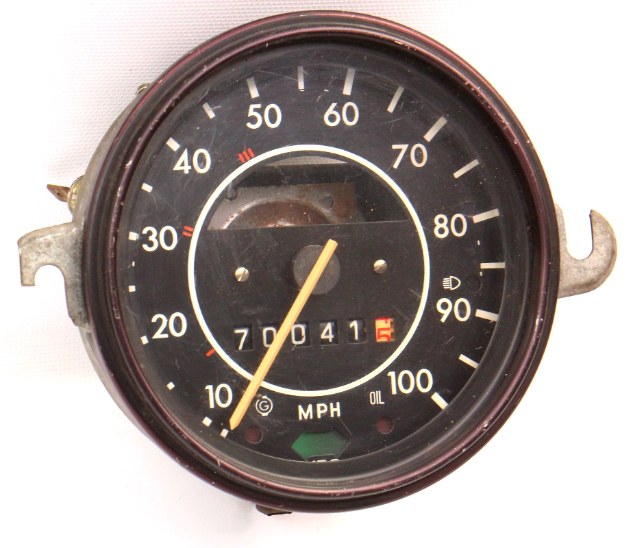 7274 VW Super Beetle Bug Speedometer Gauge Cluster Aircooled 113 957