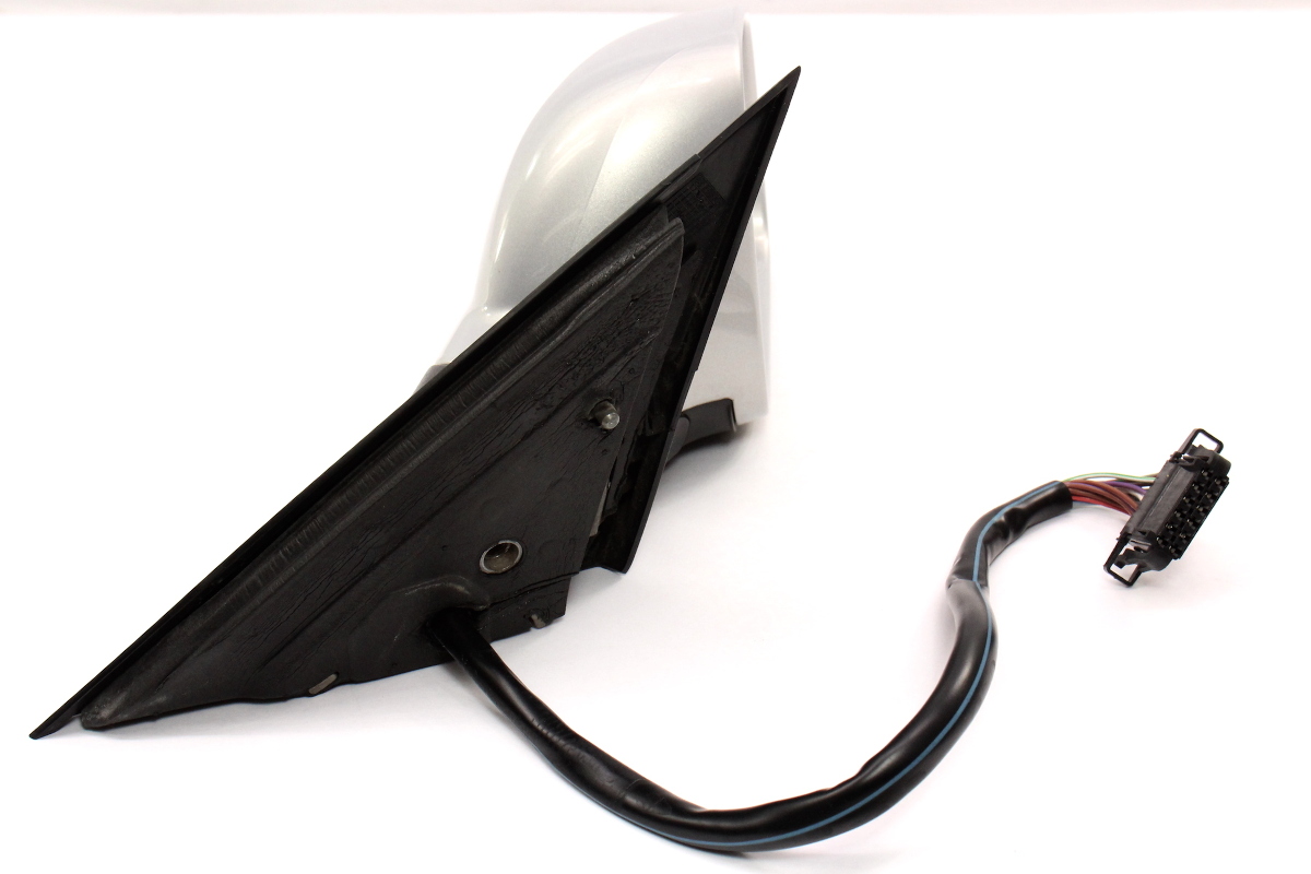 RH Exterior Side View Door Mirror 9804 VW Passat B5 LB7Z Silver