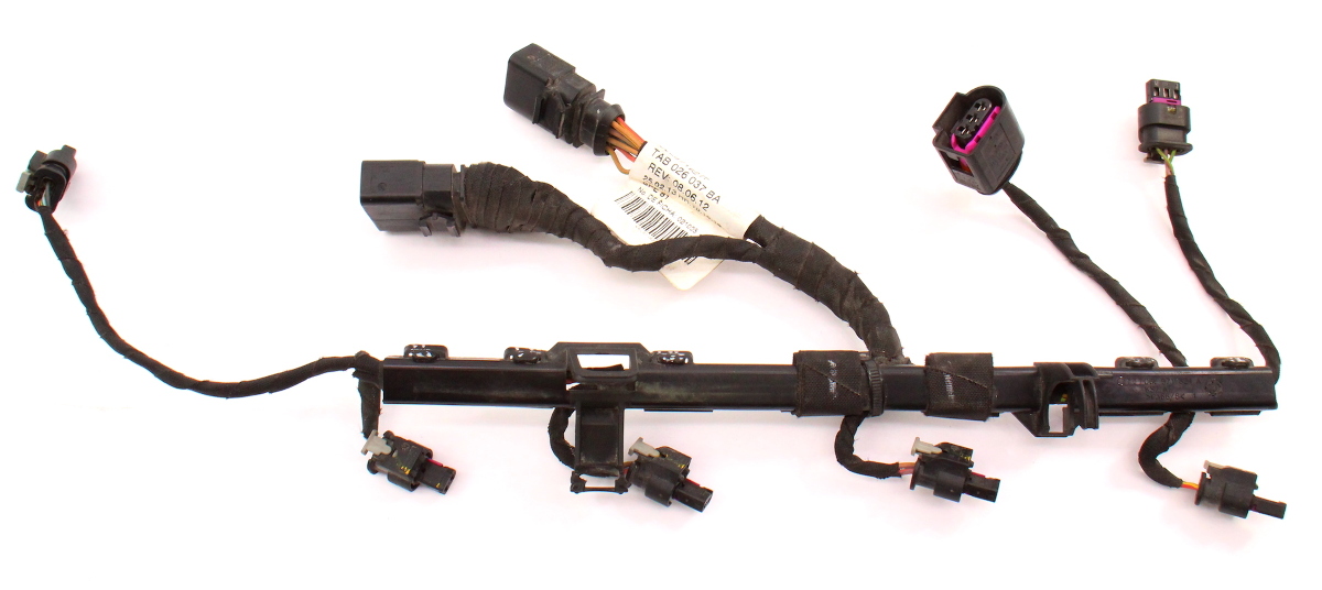 Fuel Injector Wiring Harness 1518 VW Jetta MK6 1.8T 06L 971 627 F