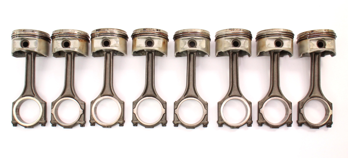 Engine Piston & Connecting Rod Set 0407 VW Touareg 4.2 V8 Genuine