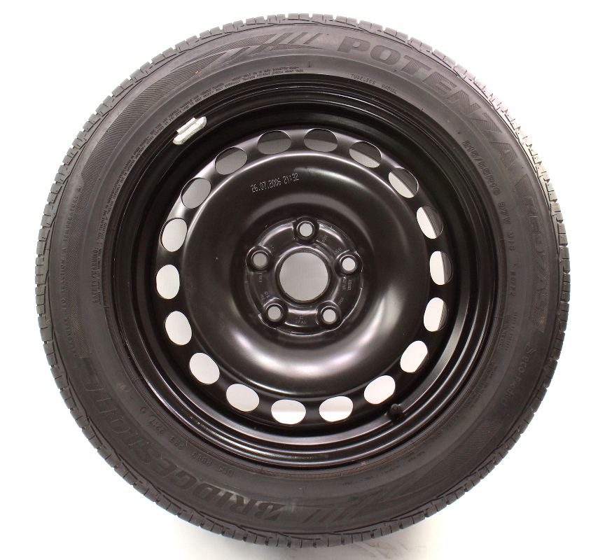 Full Size Spare Wheel & Tire 16" x 7" 0610 VW Passat B6 5x112 3C0