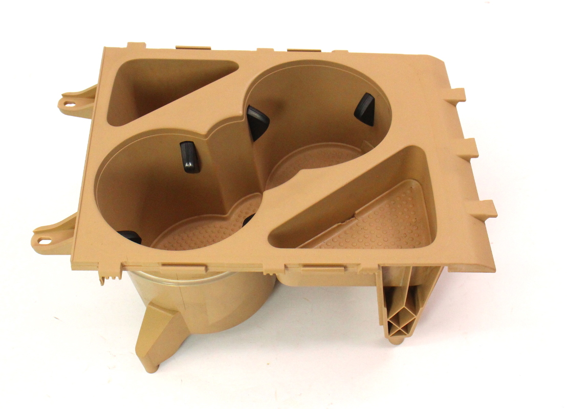 Center Console Cup Holder Insert 0710 VW Passat B6 Beige Genuine 3C0
