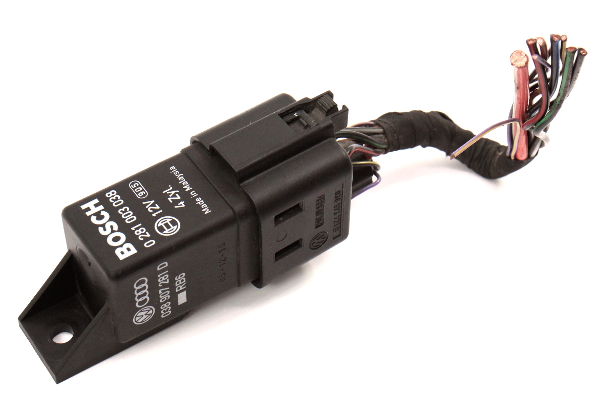 Glow Plug Relay & Plug 0407 VW Jetta MK5 Diesel 1.9 TDI BEW BRM 038