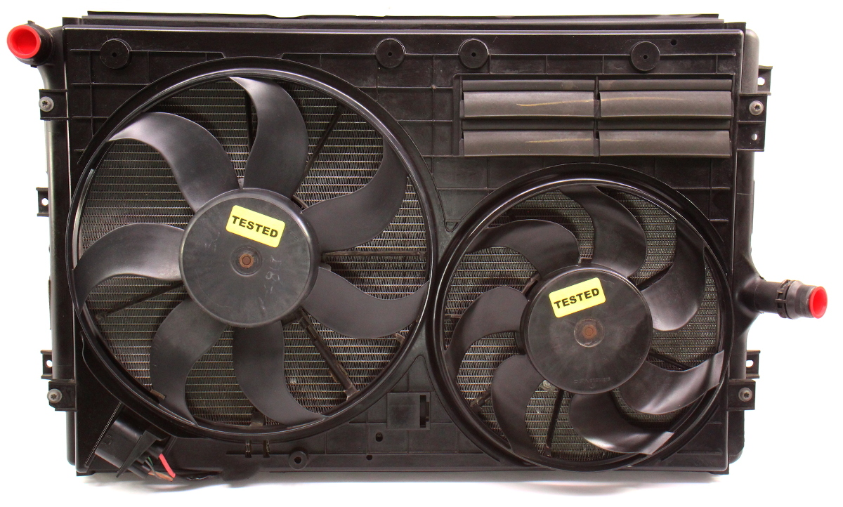Radiator & Cooling Fans 1014 VW Jetta Sportwagen Diesel TDI 1K0 121