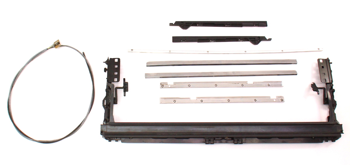 Sunroof Track Cables Guides Repair Parts 1991 Mercedes 300D W124