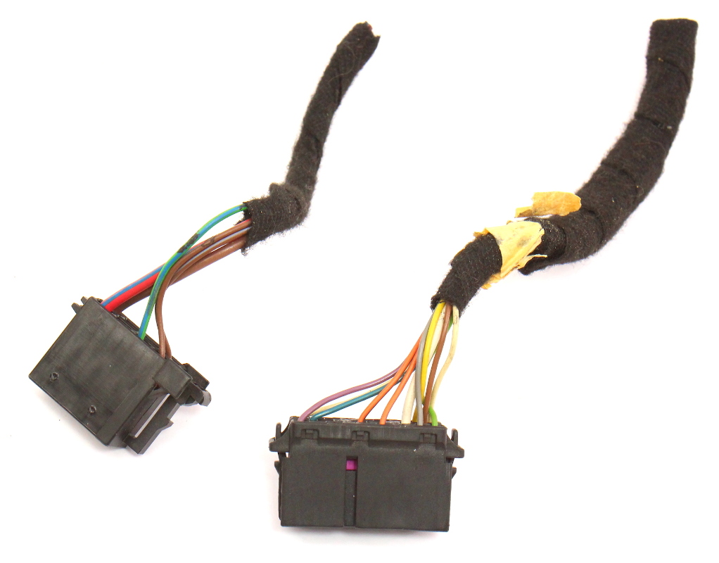 Radio Head Unit Wiring Plugs Pigtails 0208 Audi A4 S4 B6 B7 4B0 972