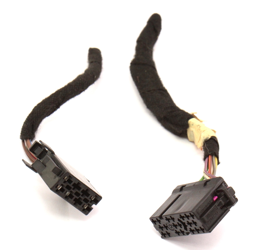 Radio Head Unit Wiring Plugs Pigtails 0208 Audi A4 S4 B6 B7 4B0 972