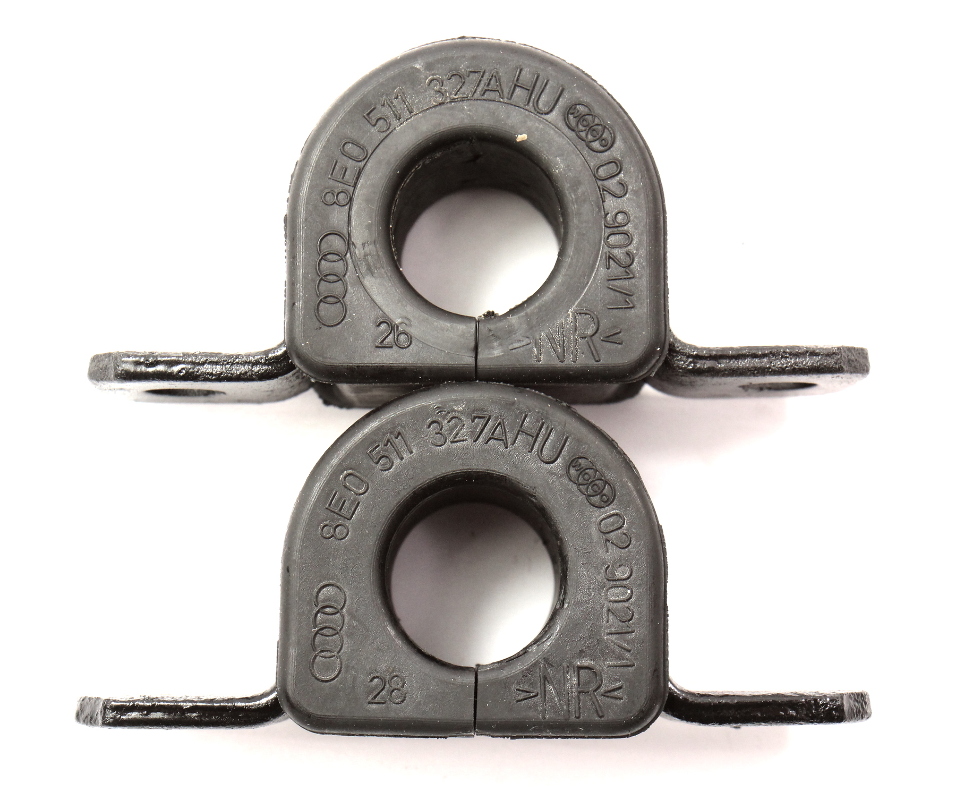 18mm Rear Sway Bar Mounts & Bushings Set 0208 Audi A4 B6 B7 8E0 511