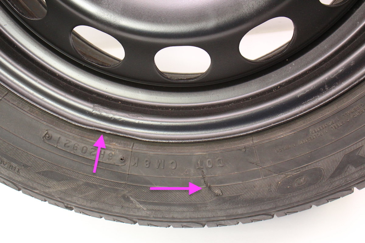 15" Steel Wheel Spare Tire 0514 VW Jetta Golf Mk5 MK6 5x112 5K0 601