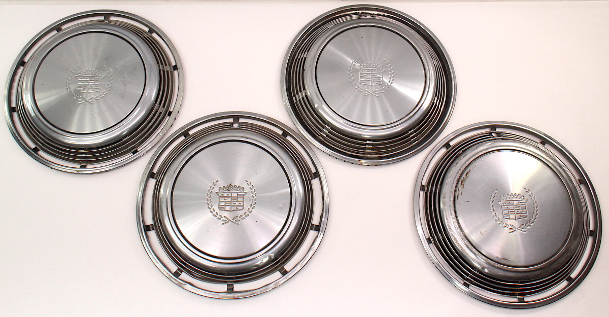 7273 Cadillac Eldorado Hubcap Hub Cap Set Of 4 Wheel Cover Set 15" Genuine GM CarParts4Sale