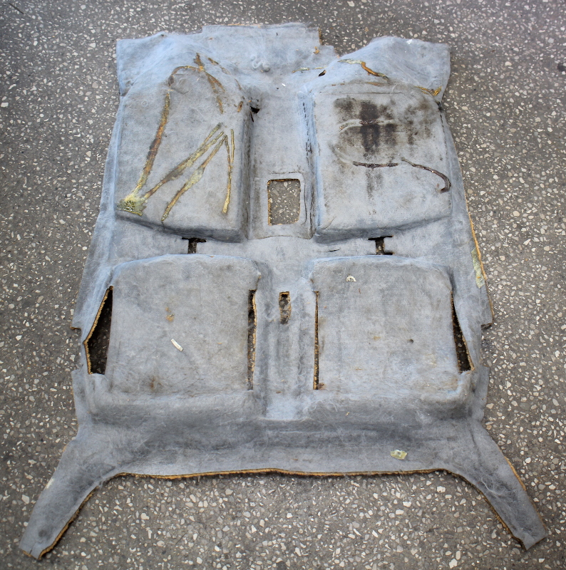 Peanut Butter Brown Interior Floor Carpet 7584 Rabbit MK1 Genuine