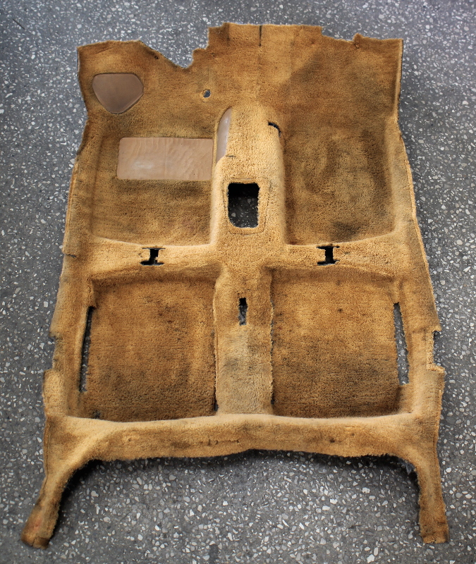 Peanut Butter Brown Interior Floor Carpet 7584 Rabbit MK1 Genuine