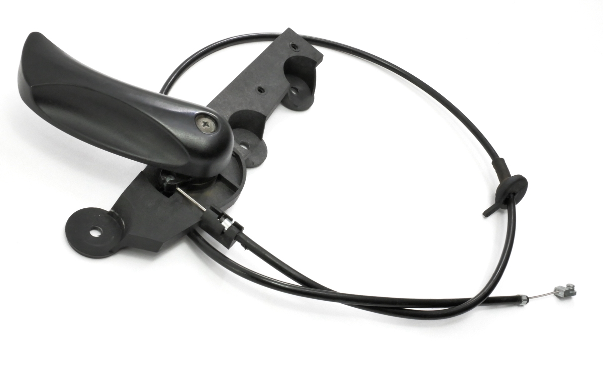 Interior Hood Latch Pull Handle & Cable 0410 BMW E60 530 545 5 Series