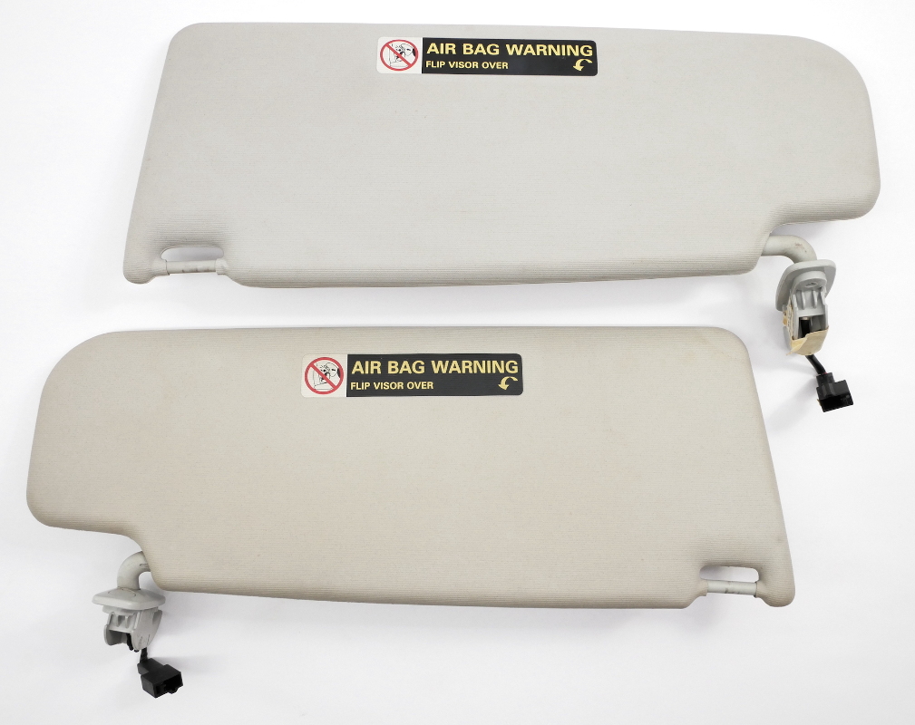 Sunvisor Sun Visor Set 9905 VW Jetta Golf GTI MK4 Passat B5 Beetle