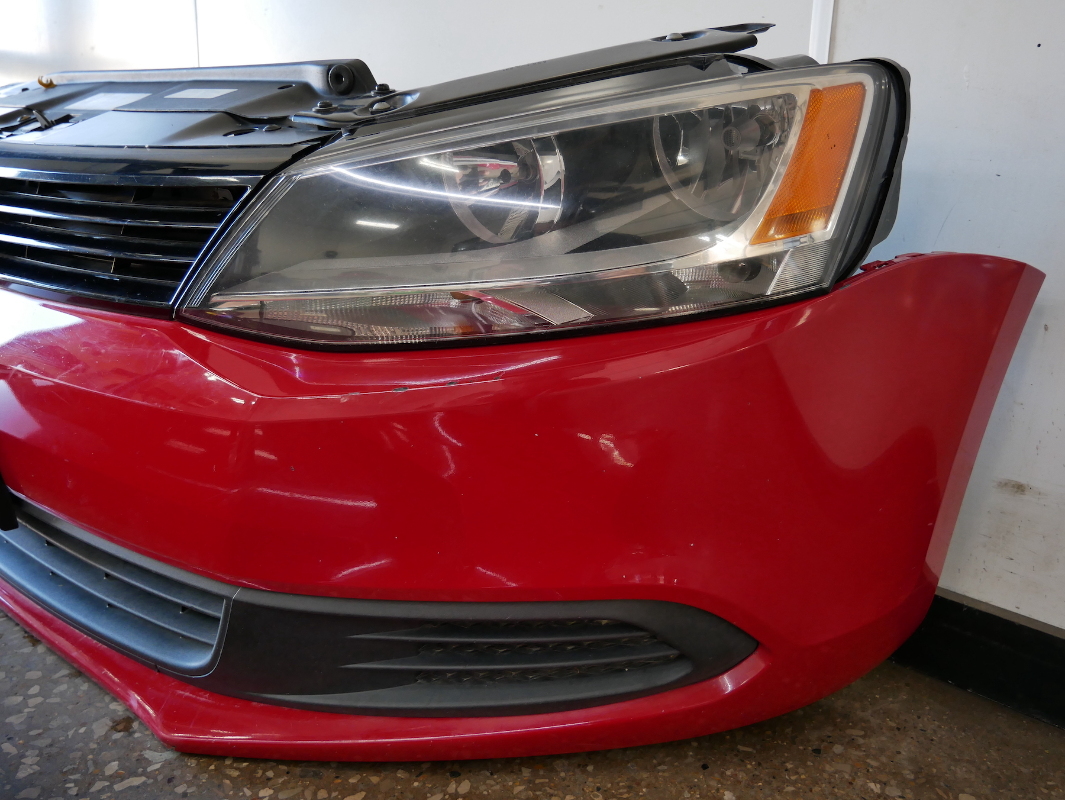 Front Clip Bumper Fenders Hood Headlights 1114 VW Jetta Sedan MK6