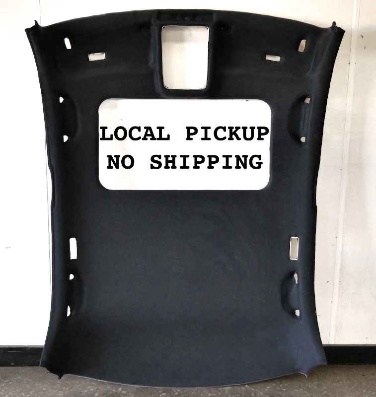 Black Head Liner Headliner Interior Roof 0105 VW Jetta MK4 Sedan Local