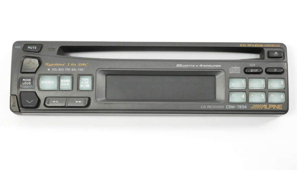 Alpine CD Player Head Unit Radio Face Plate CDM7834 CarParts4Sale, Inc.