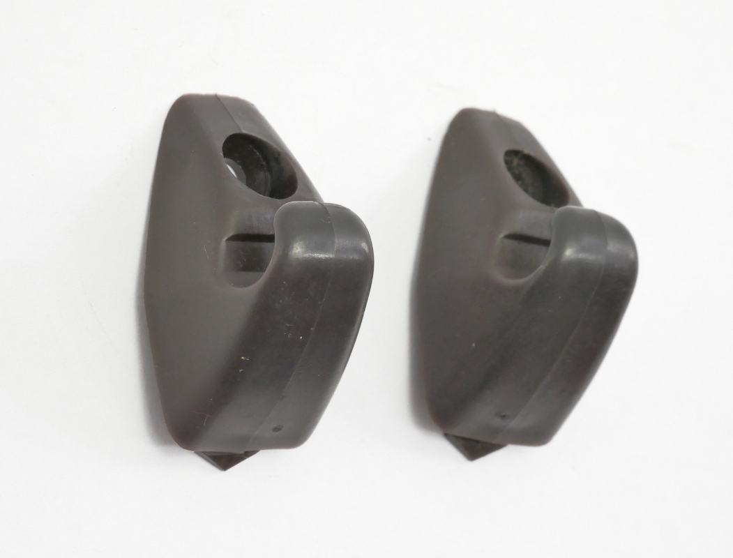 Sunvisor Visor Clips VW Jetta Rabbit Cabriolet Scirocco MK1 Brown 171