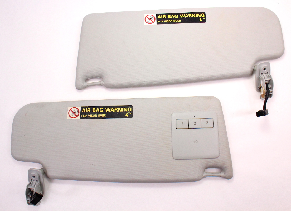 Sunvisor Sun Visor Set 9905 VW Jetta Golf GTI MK4 Passat B5 Beetle