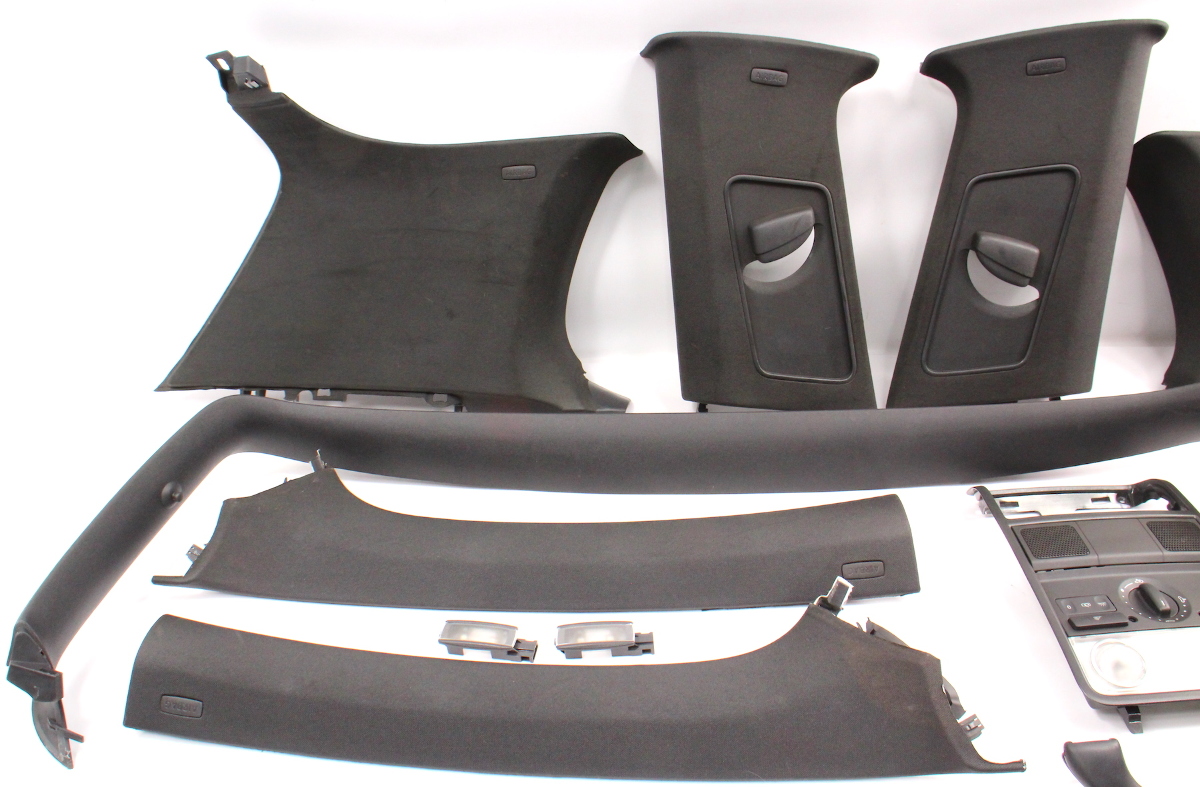 Black Upper Headliner Interior Trim Swap 0609 VW Golf Rabbit GTI MK5