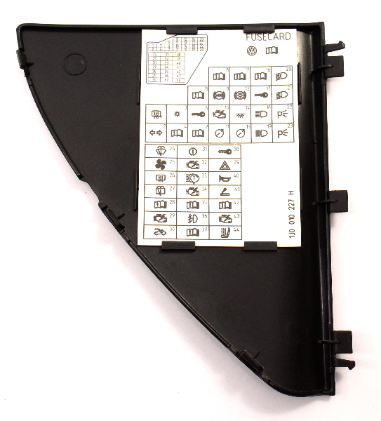 Dash Fuse Panel Door Diagram Trim VW Jetta Golf GTI 99-05 MK4