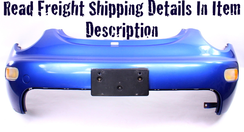 Front Bumper Cover 01-05 VW Beetle - LW5Y Techno Blue - Genuine - 1C0