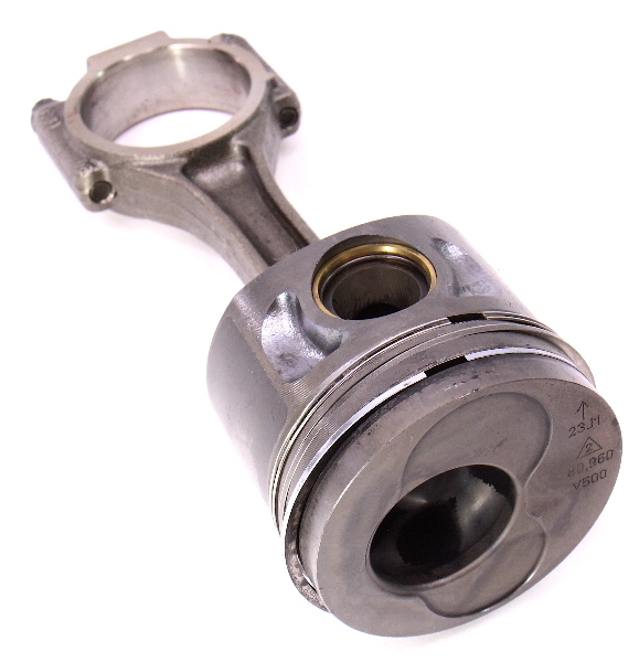 1 2 Piston Amp Connecting Rod 04 05 Vw Passat Tdi Bhw Diesel