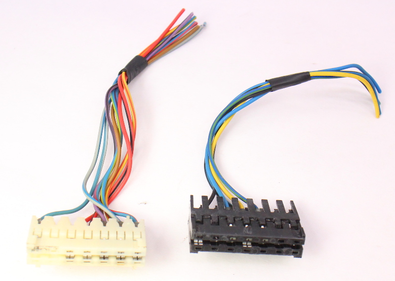 gauge cluster wiring harness pigtail plugs 85 92 vw jetta golf gtigauge cluster wiring harness pigtail plugs 85 92 vw jetta golf gti mk2