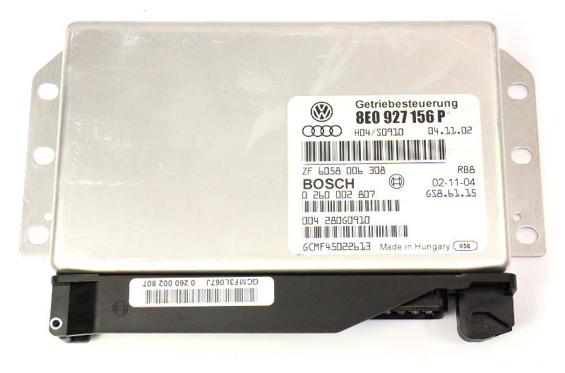 TCM TCU Transmission Computer 0304 Audi A4 B6 GBF Quattro 8E0 927