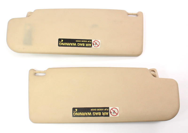 Sunvisor Sun Visor Set 99 05 Vw Jetta Golf Gti Mk4 Passat