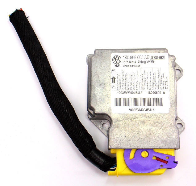 Airbag Module Computer VW Jetta Golf GTI MK5 - 1K0 909 605 AD