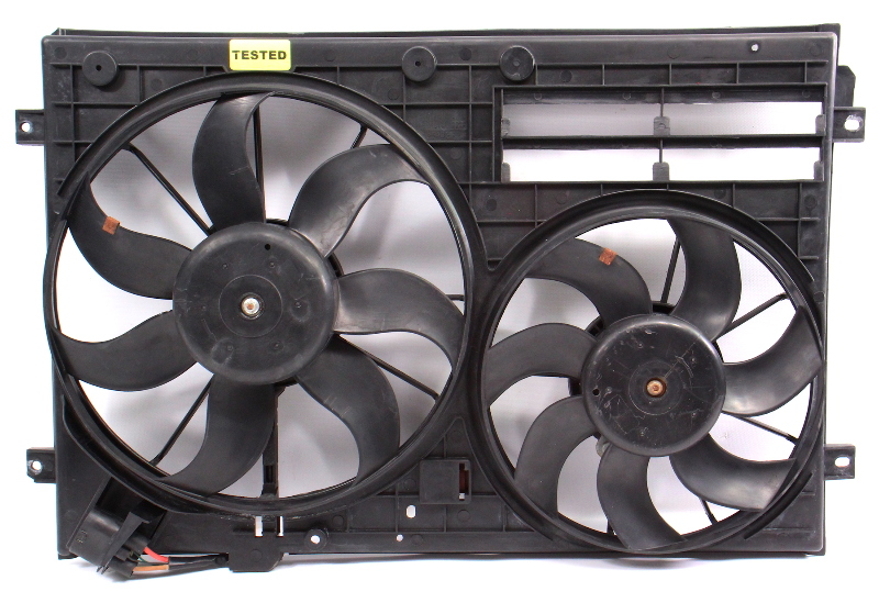 Electric Radiator Cooling Fans & Module 1118 VW Jetta MK6 2.0T GLI