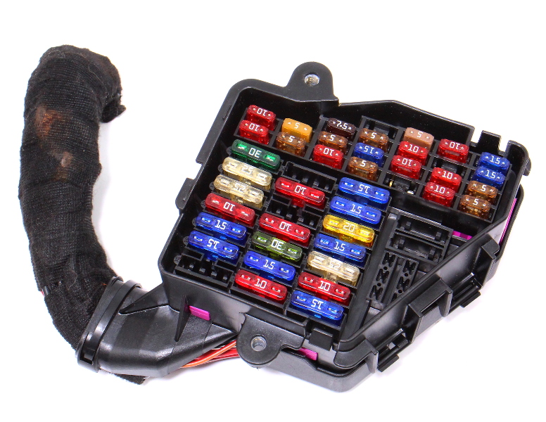 Under Dash Fuse Box Panel & Pigtail 2001 VW Jetta MK4 1.8T - Genuine