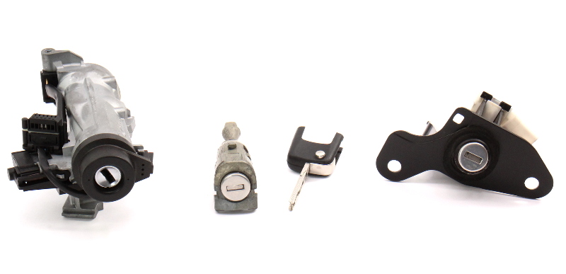 Lock Set Ignition Cylinder Door & Key VW Jetta Rabbit GTI MK5 ~ 1K0 905