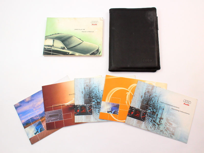 Owners Manual Book Booklet 2003 Audi A8 S8 D2 - Genuine