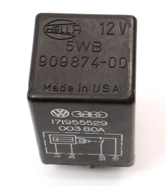 Rear Wiper Relay 7584 VW Rabbit Scirocco MK1 Vanagon 171 955 529