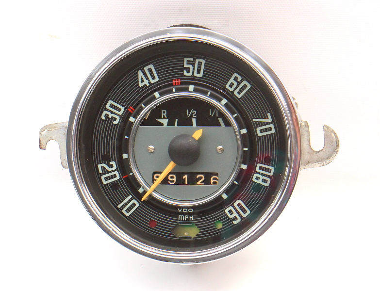 1968 VW Beetle Bug Speedometer Gauge Cluster Vintage Aircooled ~ 113