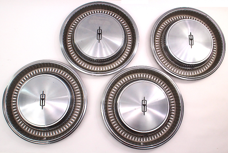 71-73 Oldsmobile Delta 88 Hubcap Hub Cap Wheel Cover Set - Genuine GM