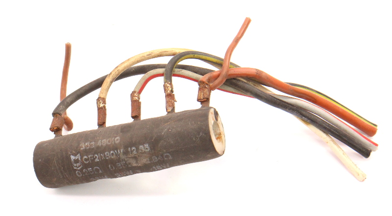 Blower Fan Motor Resistor VW Rabbit Jetta Scirocco MK1 HVAC . Genuine